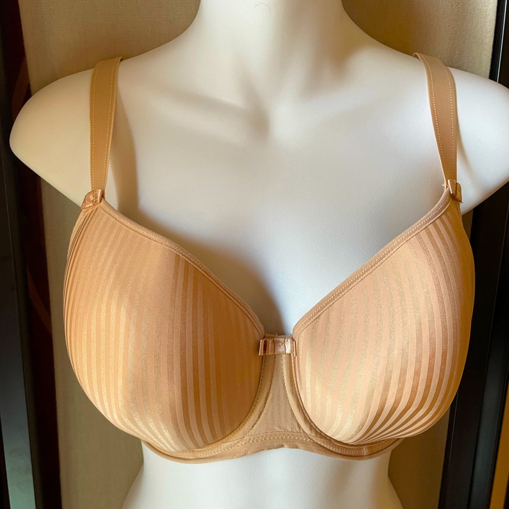 Freya Nude/Tan Striped T-Shirt Bra